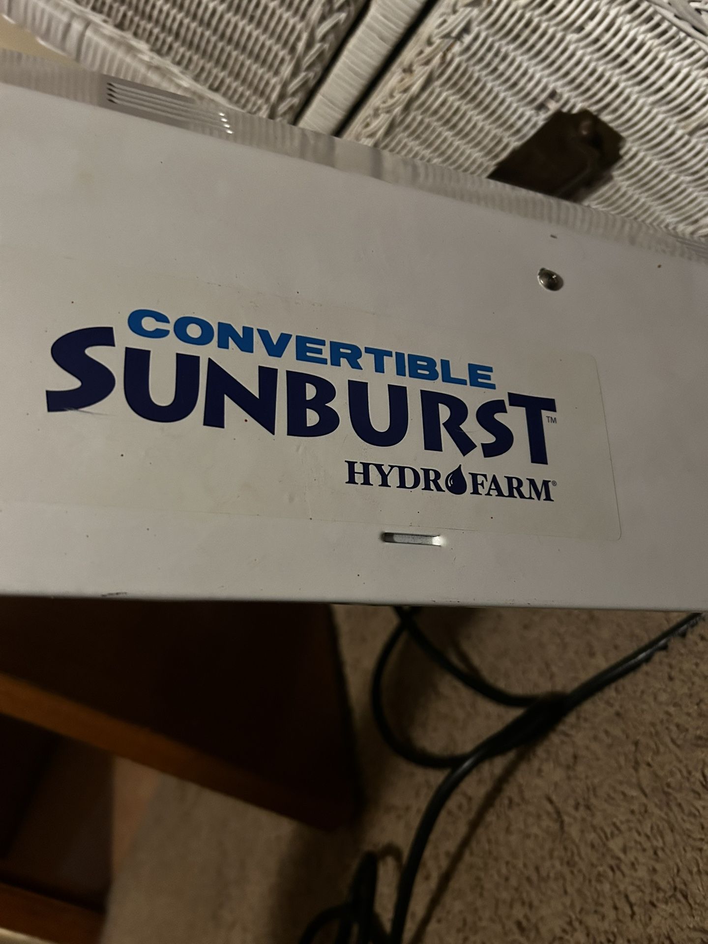 convertible sunburst hydro farm grow light