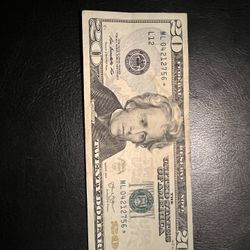 $20 Dolar Con La Estrella