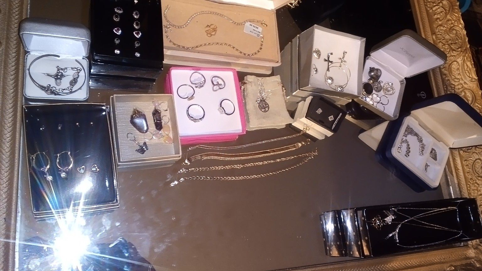 100% Real Gold And Silver Jewelry