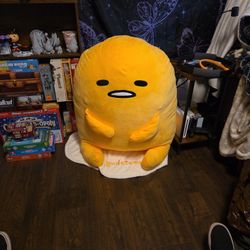 Giant Gudetama Plushie