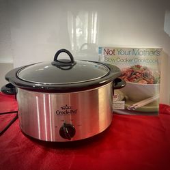Rival Crock Pot  Slow Cooker + The Cookbook 