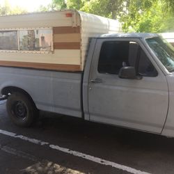 Vintage Camper 8ft Camper RV 