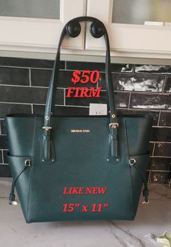 Michael Kors green bag