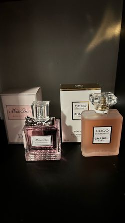 Chanel Coco Mademoiselle and Miss Dior