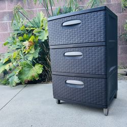 Sterilite 3 drawer Weave Storage Tower In Expresso Color 