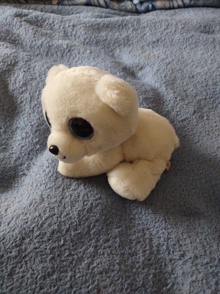 TY 2019 Beanie Baby "Ari" Polar Bear 6" Wide