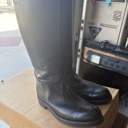 Custom Riding Boots Size 10 1/2 E Dehner 