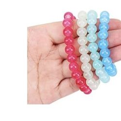 8 MM Crystal Bead Bracelets - NEW 