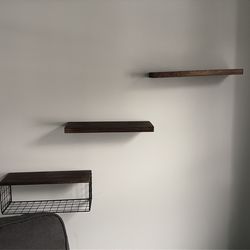 3 pc floading shelves
