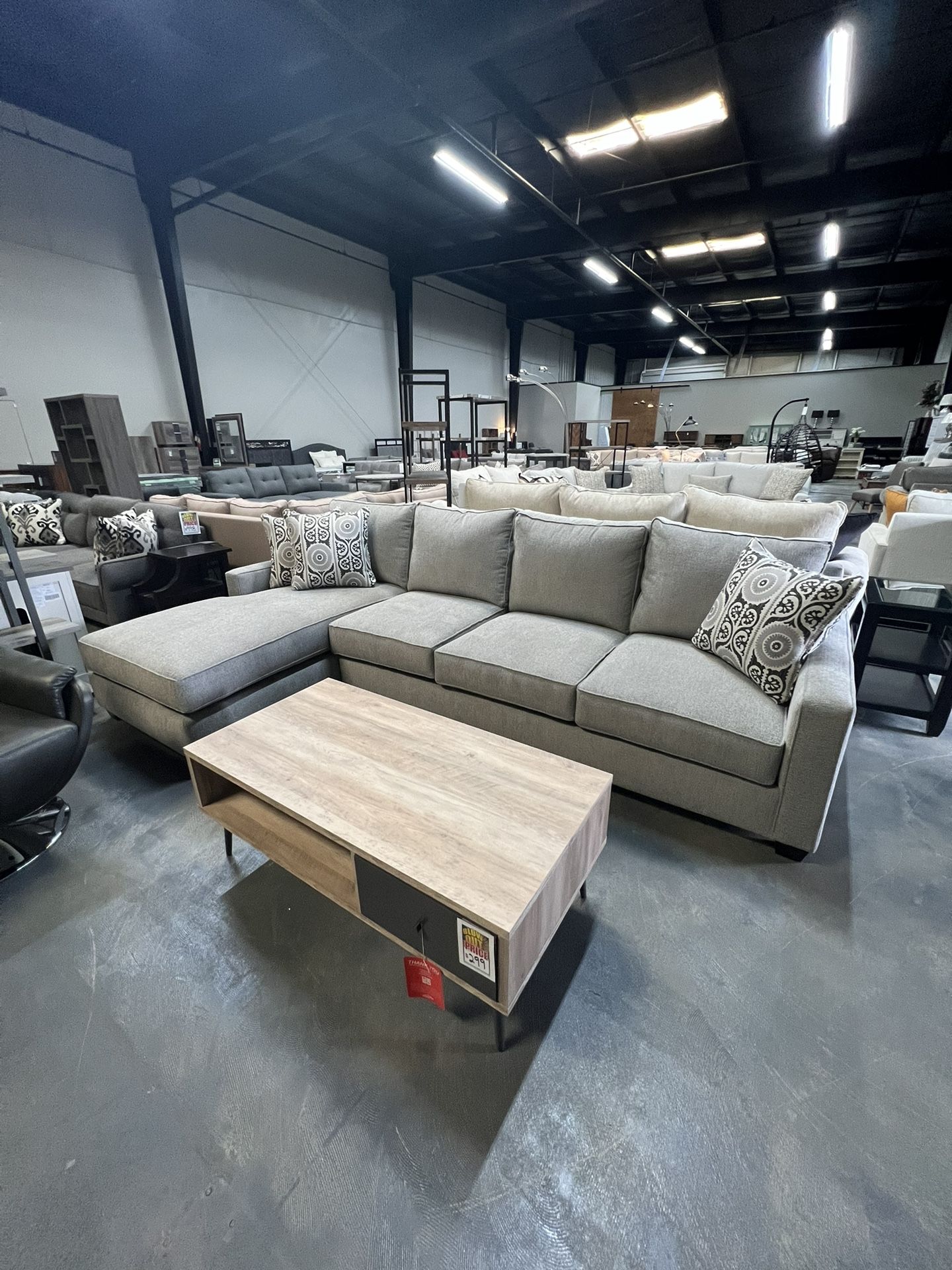 Gray Sectional