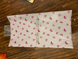Like new butterfly portable diaper change pad