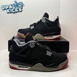 Size 10.5M - Jordan 4 “Bred” 