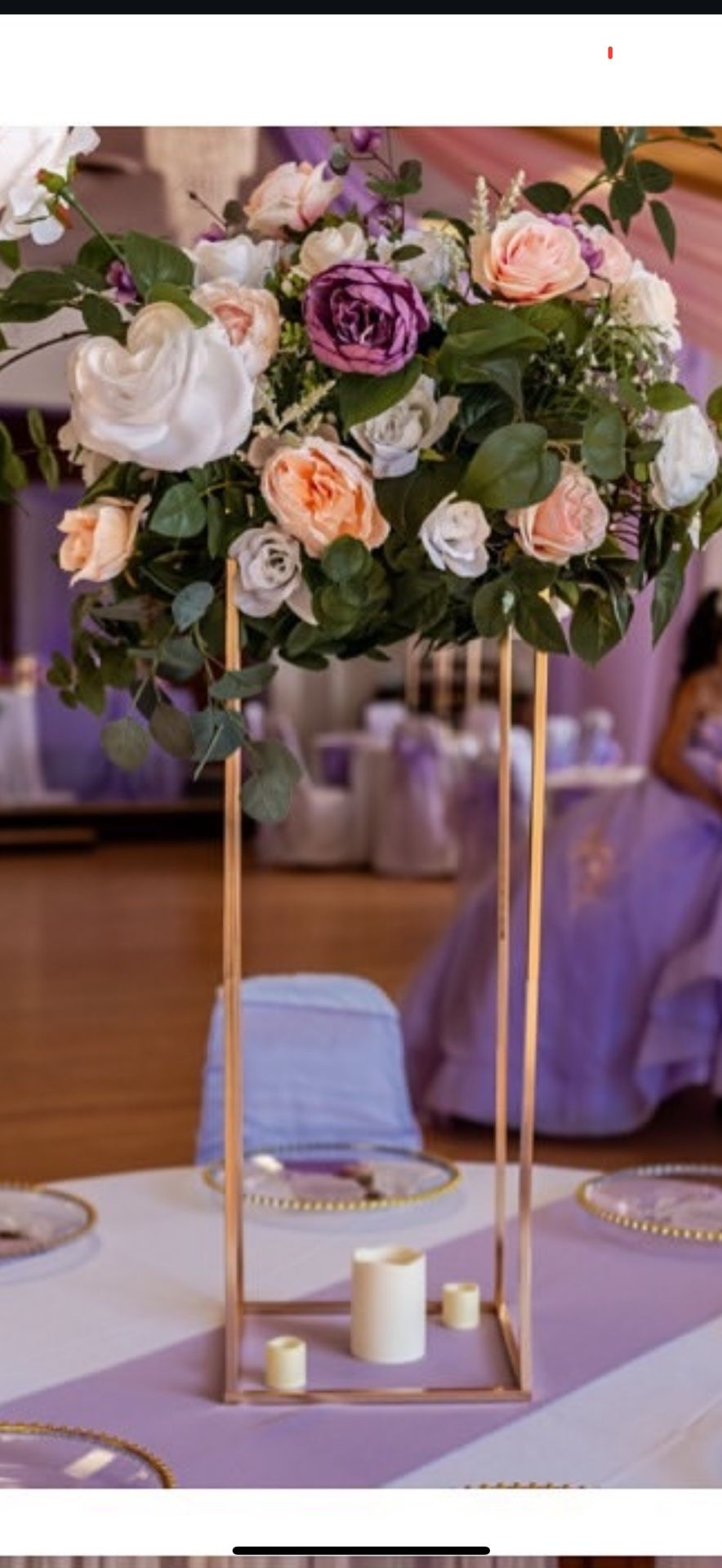 Quince/ Wedding Centerpieces