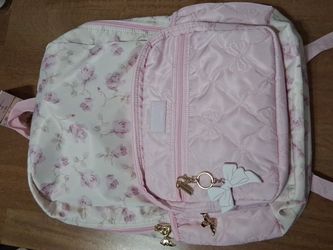 Love shack fancy pink backpack