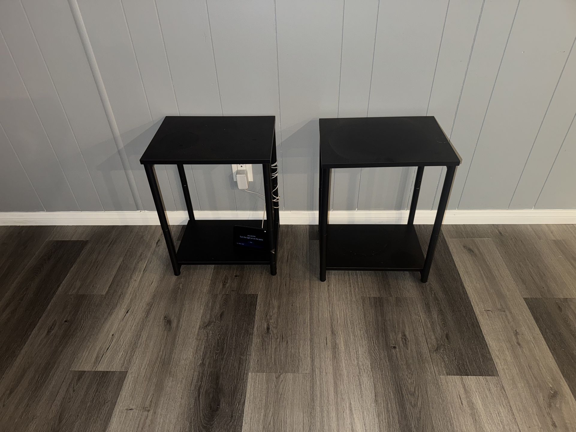 Black Side tables 