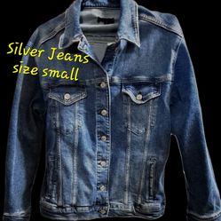 Silver Jean Jacket