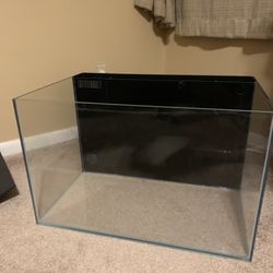 24.  Gallon  Rimless  A I O  Marine Aquarium