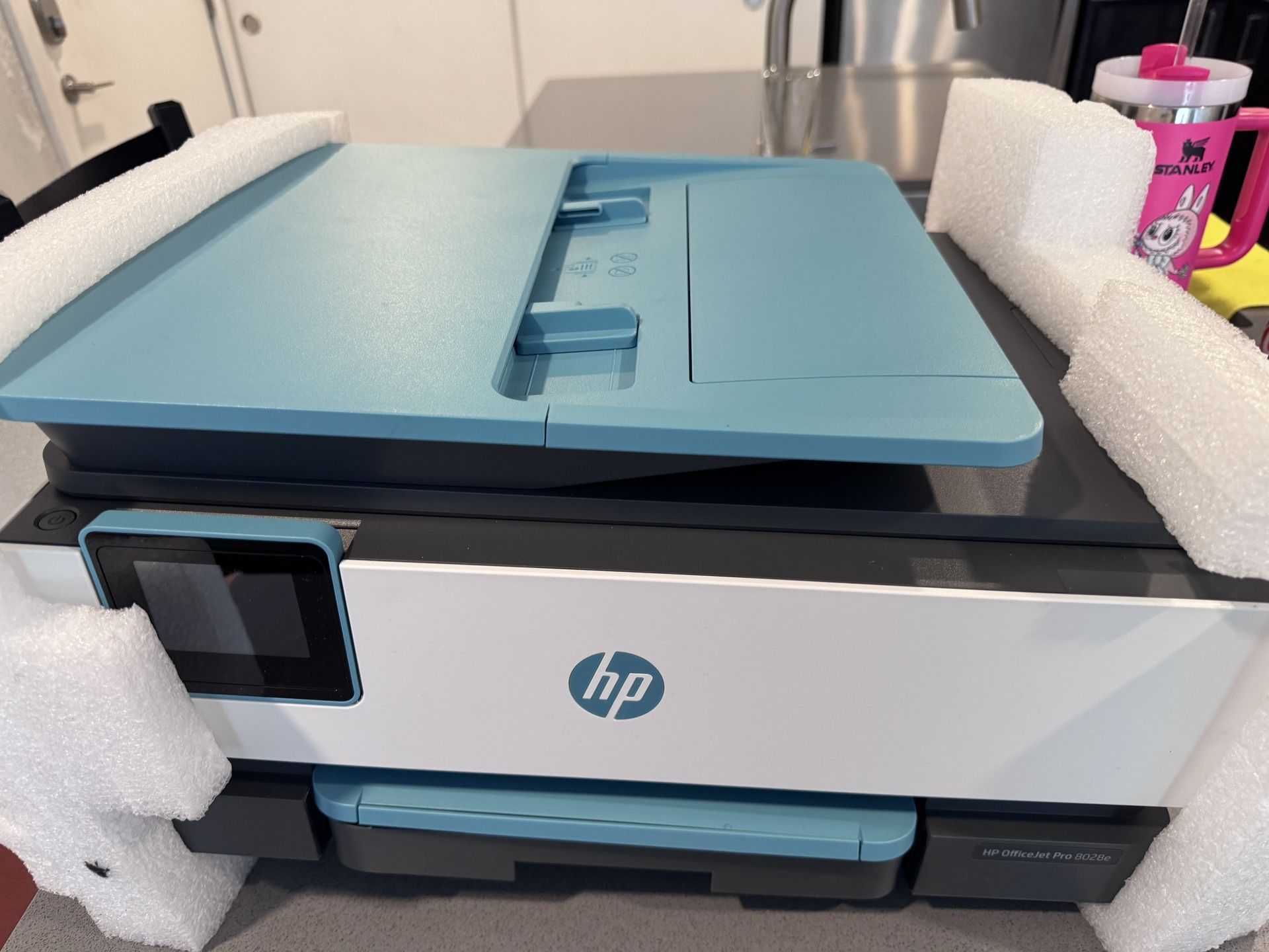 HP OfficeJet Pro 8028e All-in-One Wireless Color Inkjet Printer with HP+, Print Copy Scan Fax, Auto 2-Sided Printing, 20 ppm, 2.7" Color Touchscreen, 