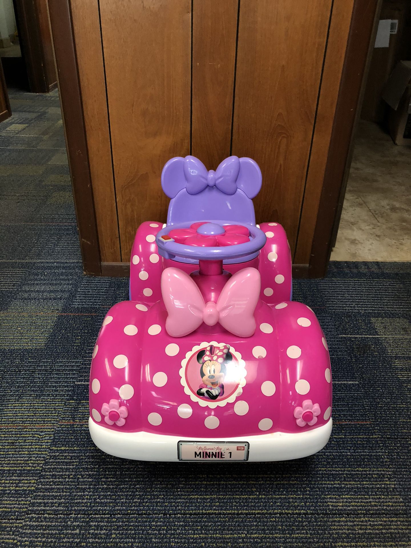 Minnie Mouse Toddler Ride on Toy Kids Car
