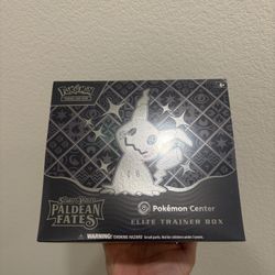 Pokémon Paldean Fates Pokémon Center ETB Sealed