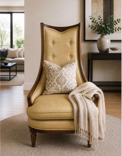 Beautiful & Sophisticated Vintage “Statesville Chair Co.”  Accent Chair - Zip code 33196