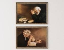 Nice Pair Framed GRACE - SELLING TOGETHER 