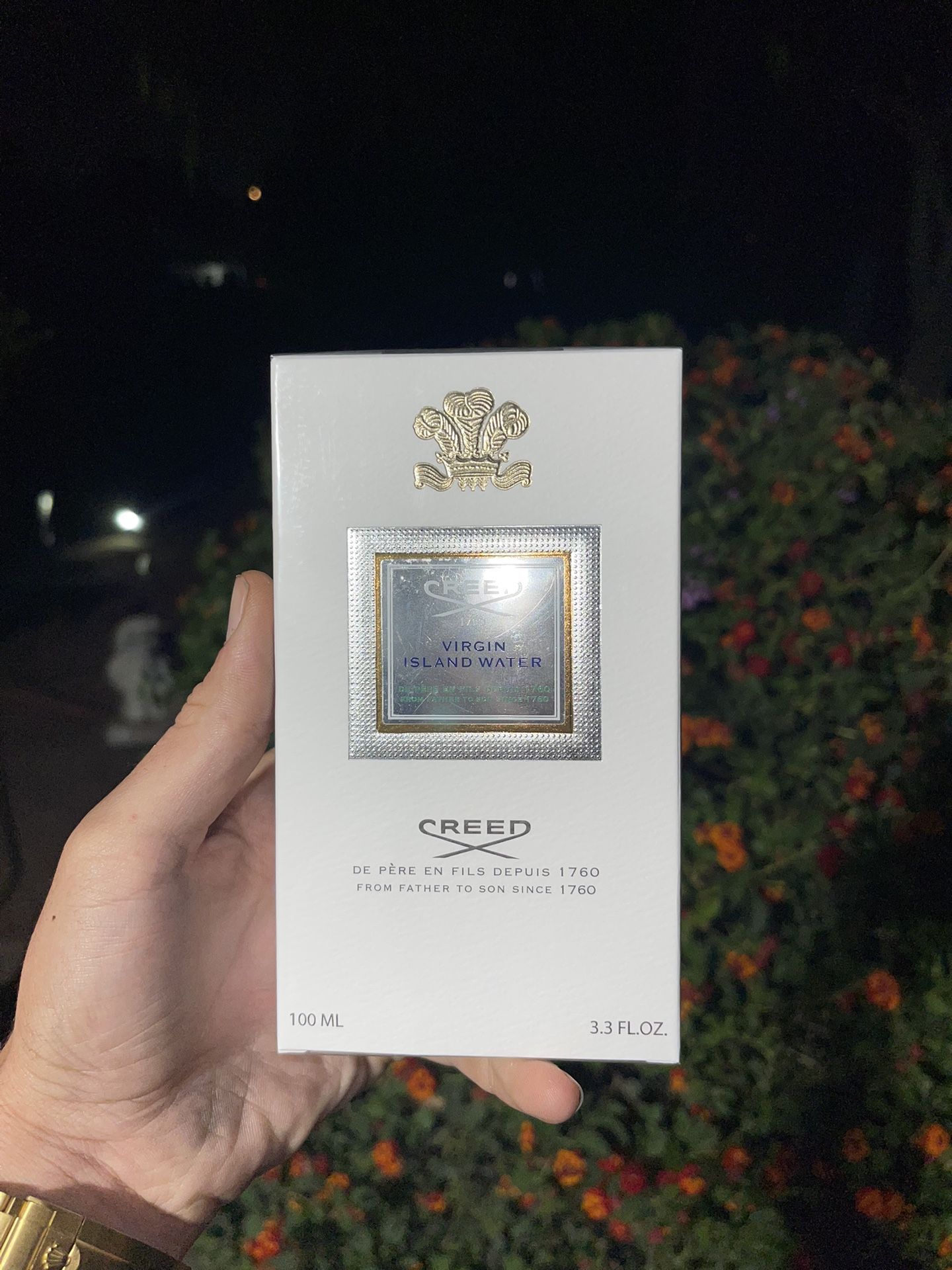 Creed, virgin Island water