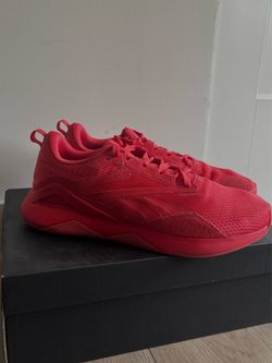 THE MONOCHROME: Reebok Nanoflex TR Triple Red | Training x Streetwear | Rare CW