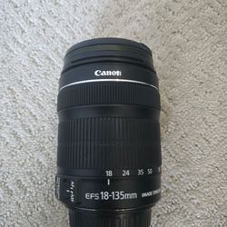Canon EF-S 18-135mm IS STM camera lens!