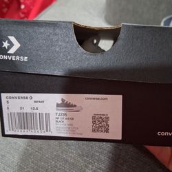 Toddler BLACK CONVERSE