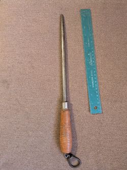 Antique honing rod Green River Works