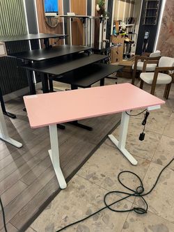 44” Pink Standing Desk