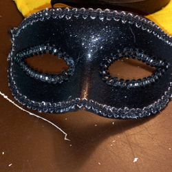 Black Theater Masquerade Mask