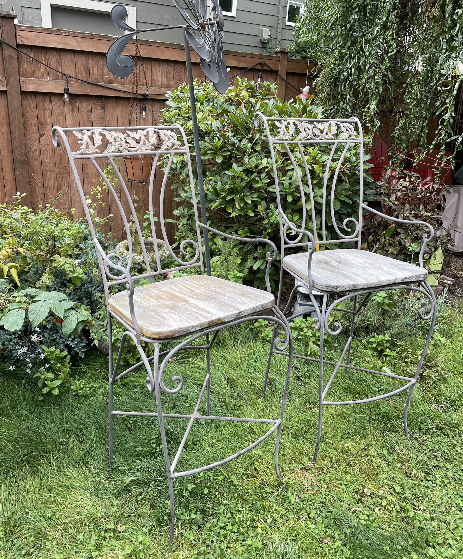 2 Bar Height Chairs