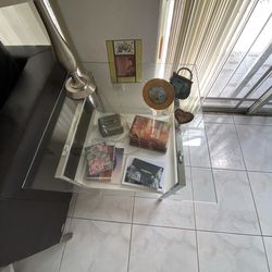Glass End table from El Dorado furniture
