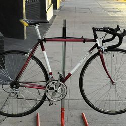 Vintage Red 52cm Road Bicycle Campagnolo Dropouts 