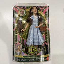 New In Hand - Mattel Wicked For Good Dorothy With Toto Doll