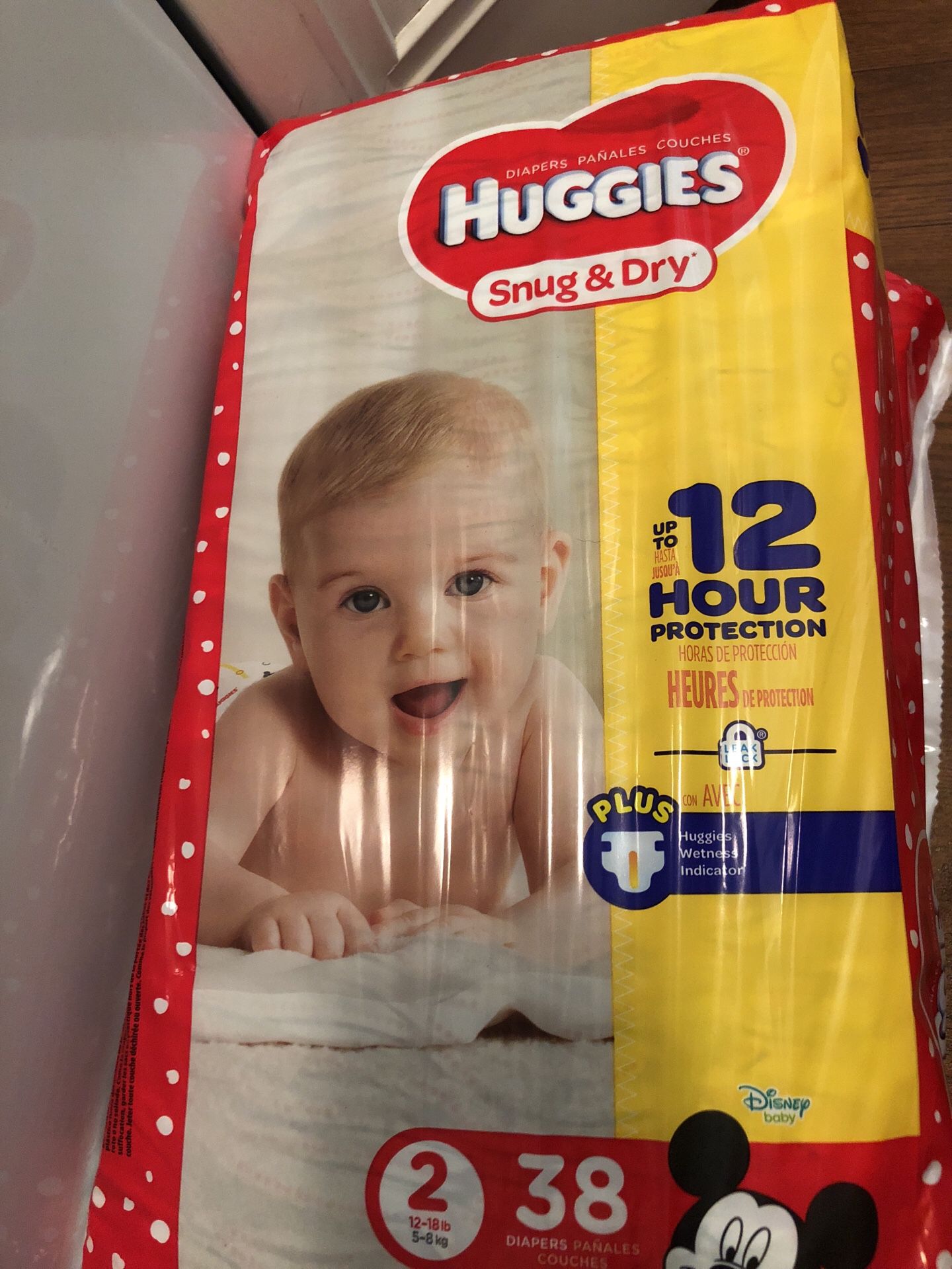 Huggies Diapers (sizes 2, 4, 6)