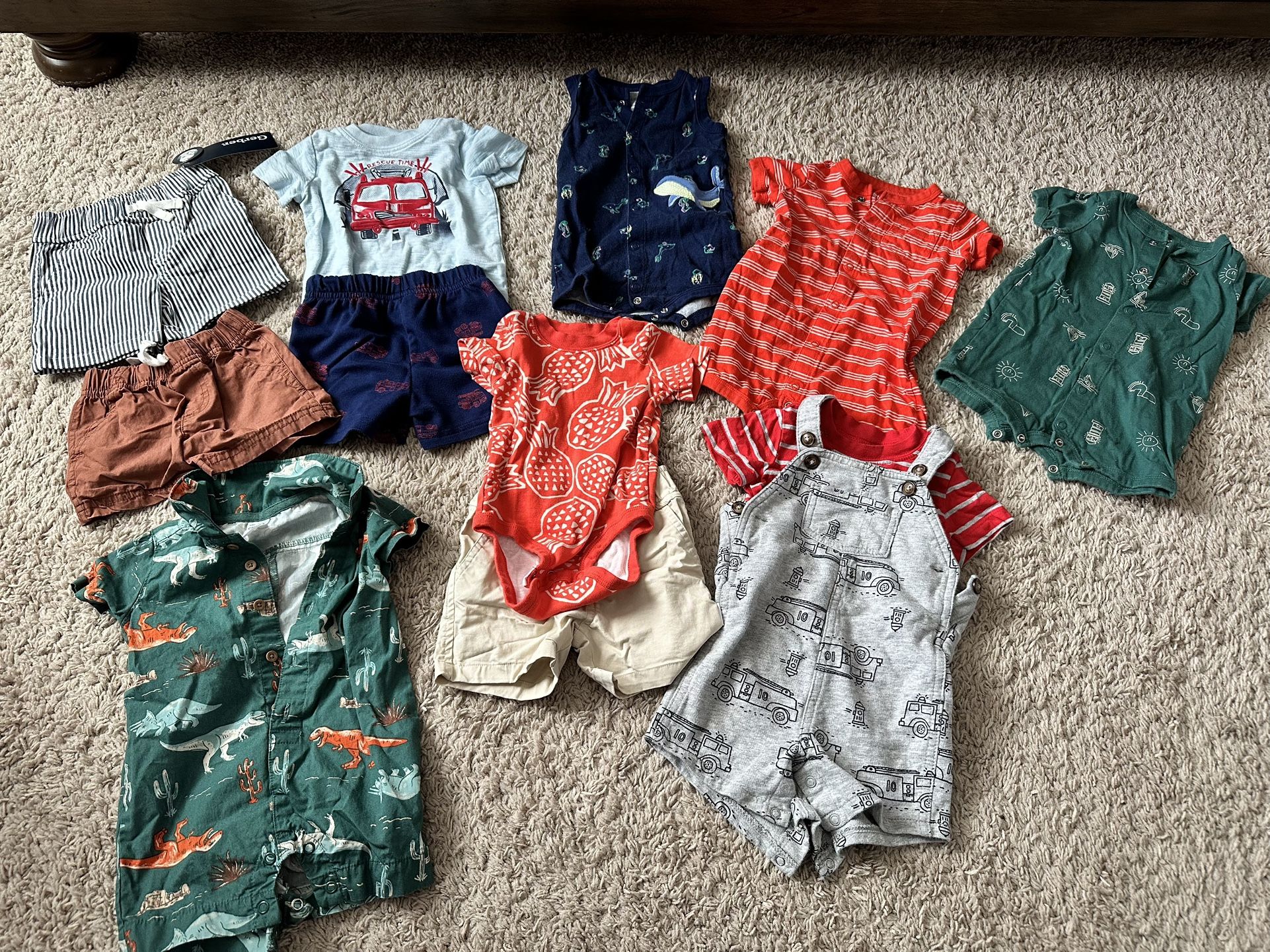 6 Month Boy Summer Clothes