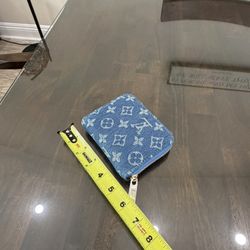 Denim Blue Wallet