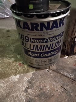 Karnak 169 Non-Fibered Aluminum Roof Coating 5 Gallon