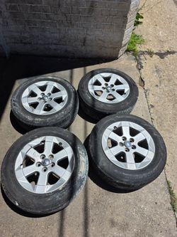 Set of 4 Cooper Endeavor tires 185 65 R15 on 2004-2009 Toyota Prius rims 5x100mm bolt pattern