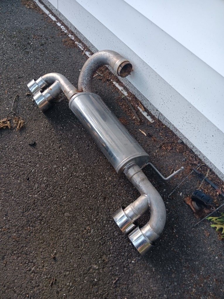 08-14 Wrx Hatchback Magnaflow Catback