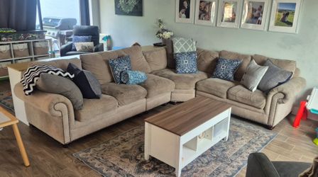 Large Costco Sectional Sofa – $150 OBO