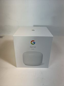 Google Nest H2D GA00595-US Mesh Wifi Router Snow New factory Sealed