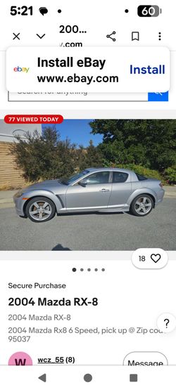 Mazda RX8 2004
