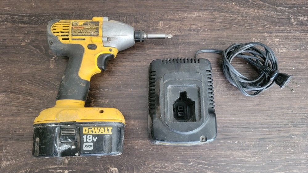 18v Dewalt Impact, Battery And Charger
