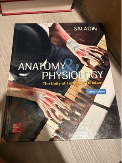 Saladin – Anatomy & Physiology: The Unity of Form and Function, 8th Ed.