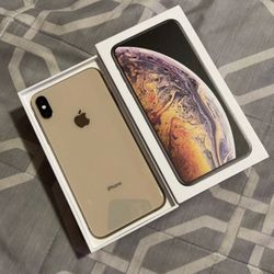 iPhone XS Max Unlocked- 256GB Gold 