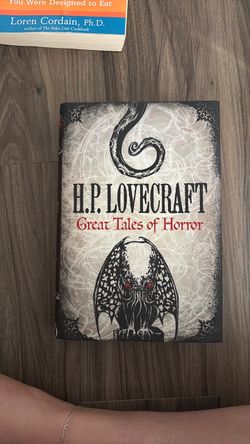 H.P. Lovecraft Great Tales of Horror Book